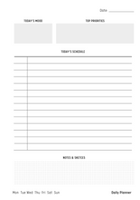 Load image into Gallery viewer, A5 6-Ring Daily Planner Inserts