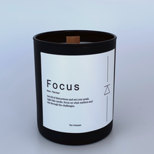 Load image into Gallery viewer, Focus Soy Candle with Wooden Wick