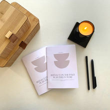 Load image into Gallery viewer, A5 Resolution Notebook | Reflect on the Past, Plan the Future
