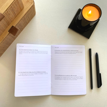 Load image into Gallery viewer, A5 Resolution Notebook | Reflect on the Past, Plan the Future