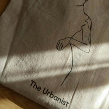 Load image into Gallery viewer, Linen tote bag