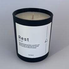 Load image into Gallery viewer, Rest Soy Candle with Cotton Wick