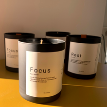 Load image into Gallery viewer, Focus Soy Candle with Cotton Wick