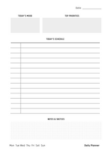 Load image into Gallery viewer, A5 6-Ring Daily Planner Inserts