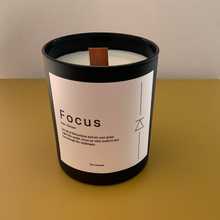 Load image into Gallery viewer, Focus Soy Candle with Wooden Wick