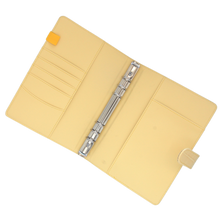 Load image into Gallery viewer, Croc Yellow 6-ring Agenda Cover | A5