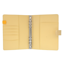 Load image into Gallery viewer, Yellow 6-Ring Agenda Cover | A5