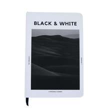 Load image into Gallery viewer, Black & White - A5 Daily Planner