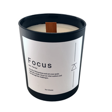 Load image into Gallery viewer, Focus Soy Candle with Wooden Wick