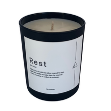 Load image into Gallery viewer, Rest Soy Candle with Cotton Wick