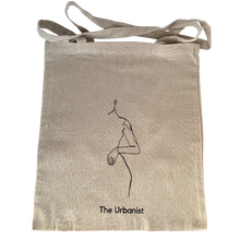 Load image into Gallery viewer, Linen tote bag
