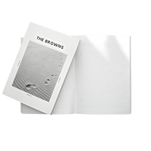 Load image into Gallery viewer, A5 White Dotted Notebook - Serenity
