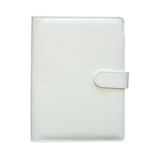 Load image into Gallery viewer, White 6-Ring Agenda Cover | A5

